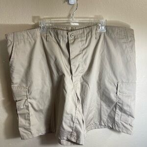 Men's Tan Cargo Shorts